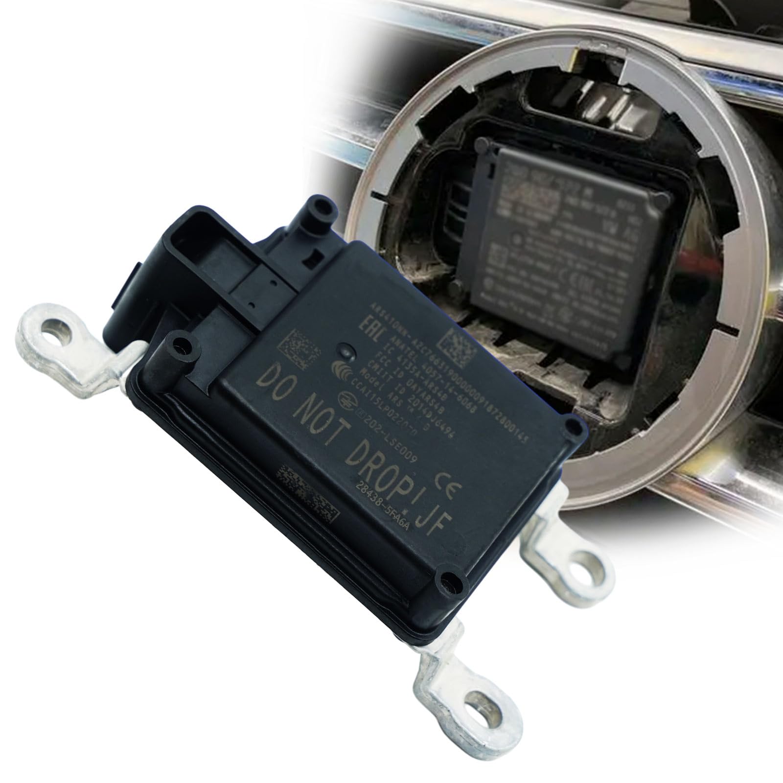 Nissan Altima Rogue Kicks Versa Rogue Sport Front Distance Radar Sensor 28438-5FA6A - Cruise Control Compatible 2016-2023 Models | Enhanced Safety for Highway Driving & Parking Assistance
