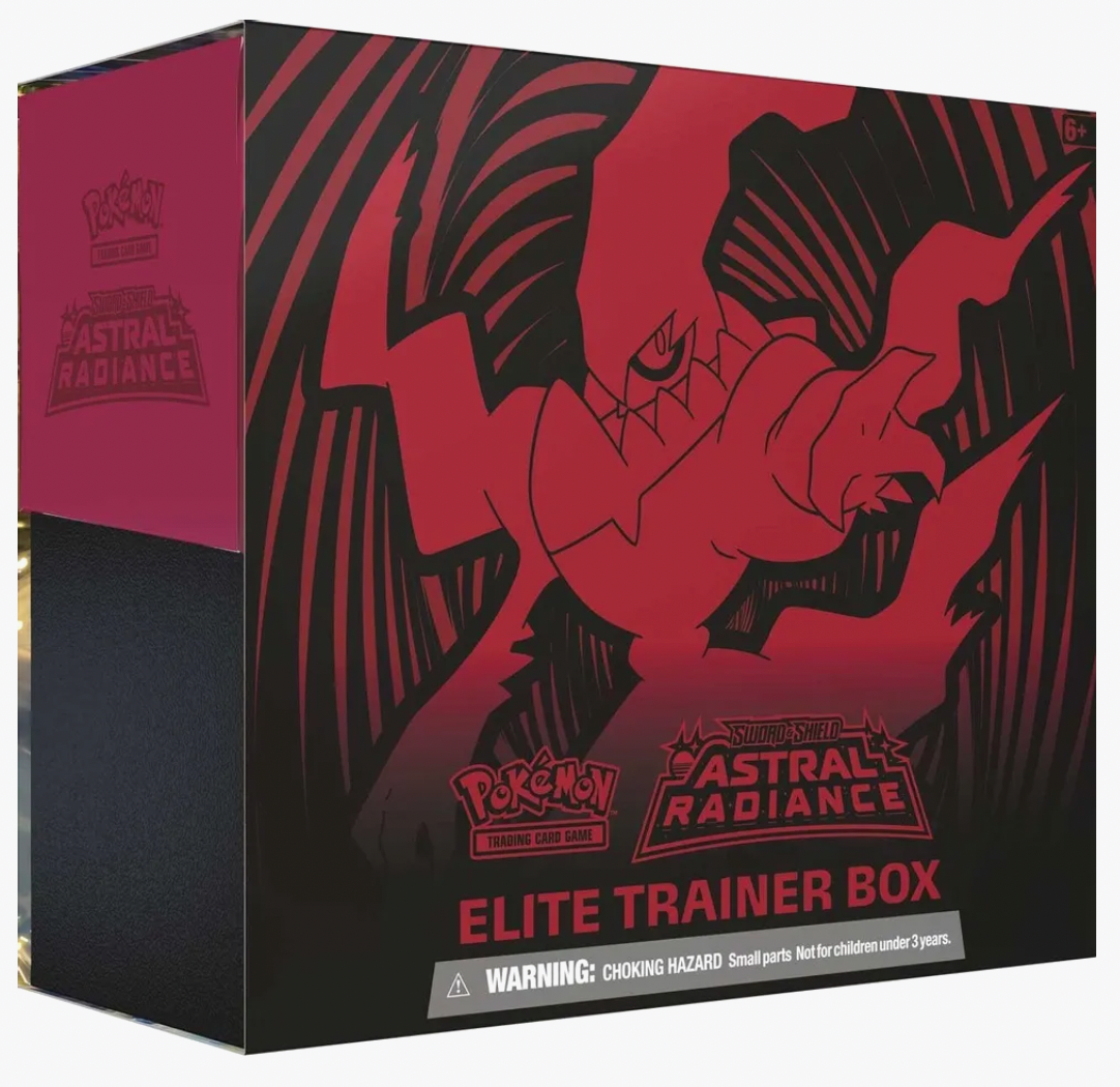 Astral Radiance Elite Trainer Box - Pokemon TCG Expansion | Collectible Trading Card Game Accessories for Battles & Tournaments