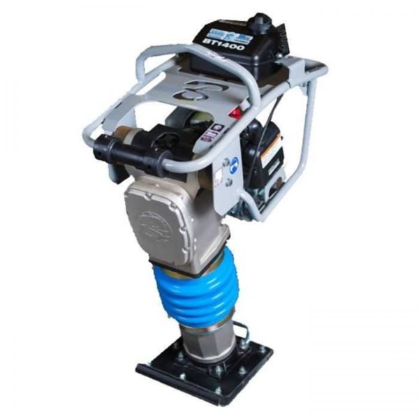 BT 1400 Heavy Duty Compaction Rammer - Gas Powered Tamping Rammer for Soil & Asphalt - Perfect for Construction, Landscaping & Road Repair Projects
