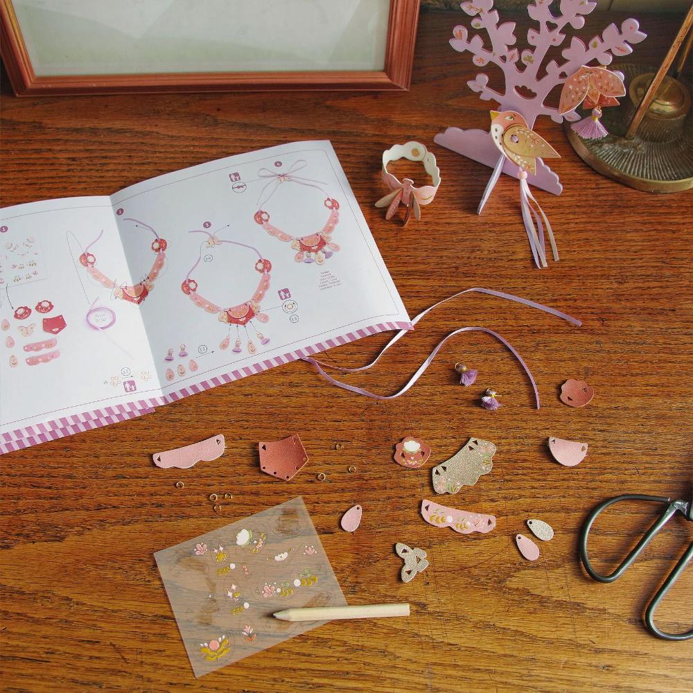 DIY Miss Rosefinch Leather Jewelry Making Kit - Handcrafted Beaded Bracelet & Necklace Set for Teens & Adults - Perfect for Gifts, Parties & Creative Crafting