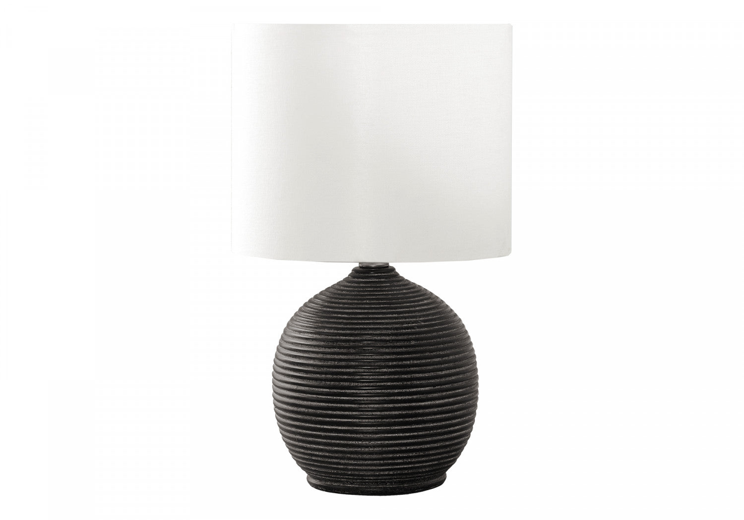 Brighton Black Table Lamp - Modern LED Desk Light for Home Office, Bedroom & Living Room - Stylish Nightstand Lighting for Reading & Decor