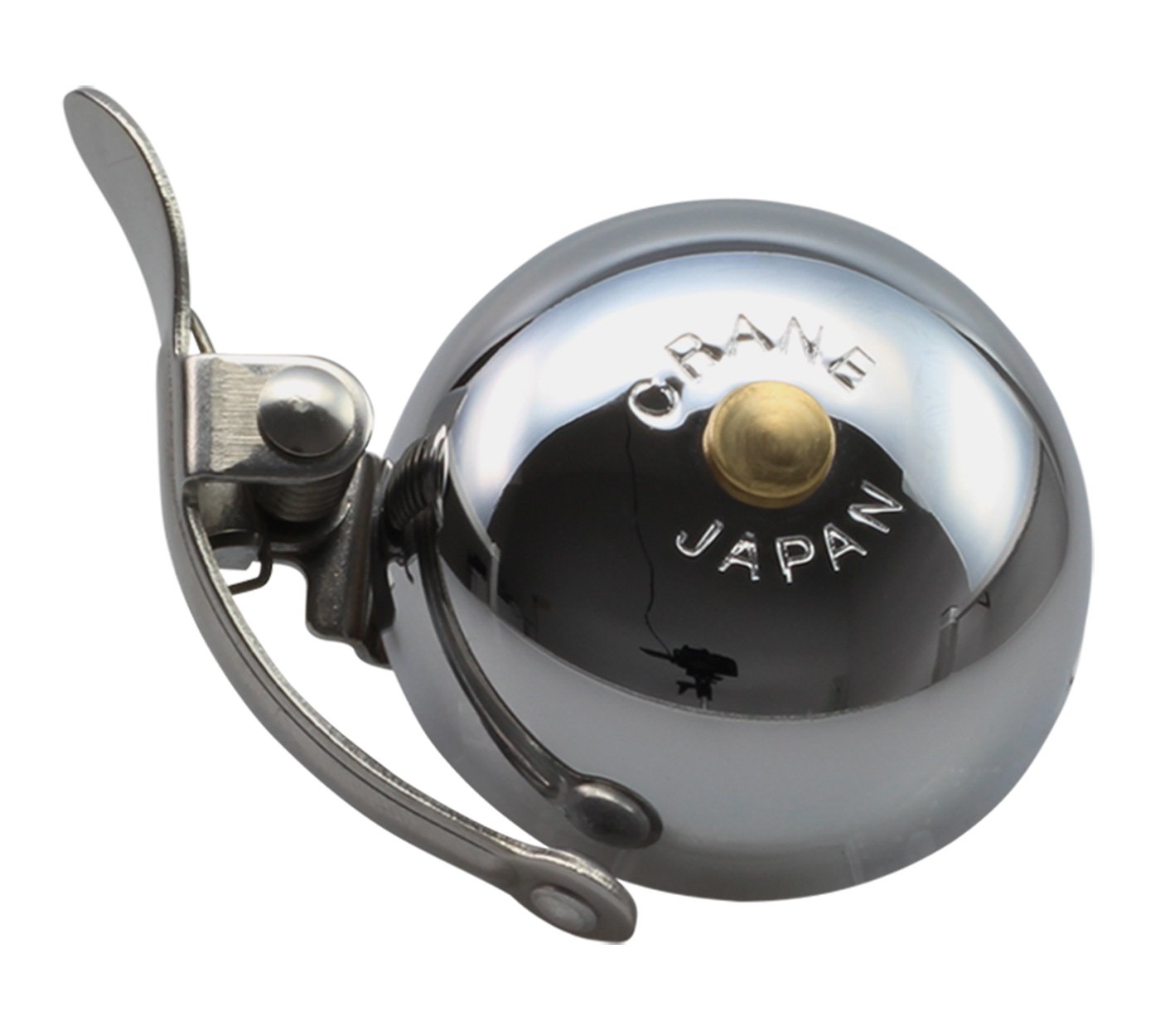 Mini Suzu Crane Bell with Steel Band - Durable Bicycle Bell for Mountain & Road Bikes - Perfect for Cycling Safety & Outdoor Adventures