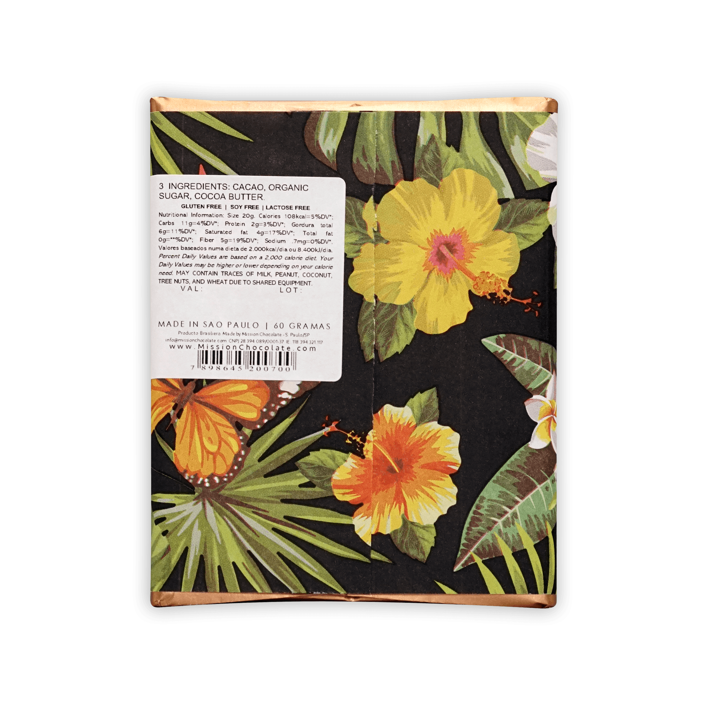 Premium 70% Dark Chocolate Bar - Mission Chocolate Two Rivers - Rich & Smooth Cocoa for Baking, Gifting & Healthy Snacking