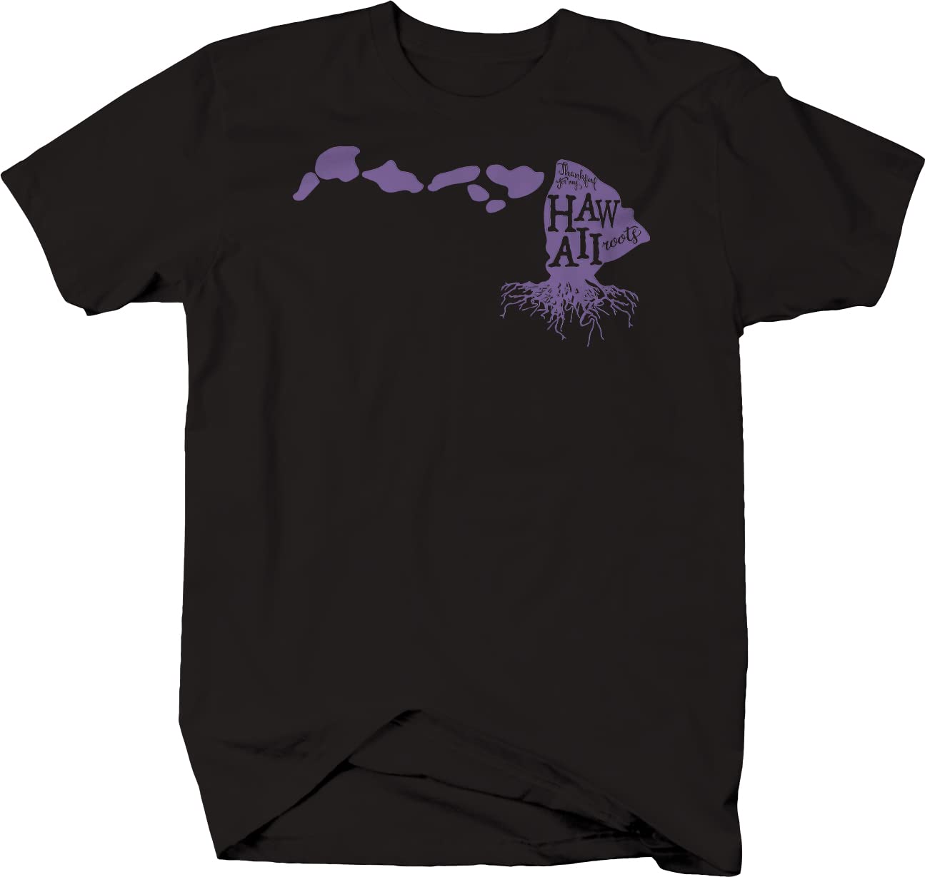Hawaiian Roots Men's T-Shirts - Soft Cotton Casual Tees for Beach Vacation & Island Lifestyle