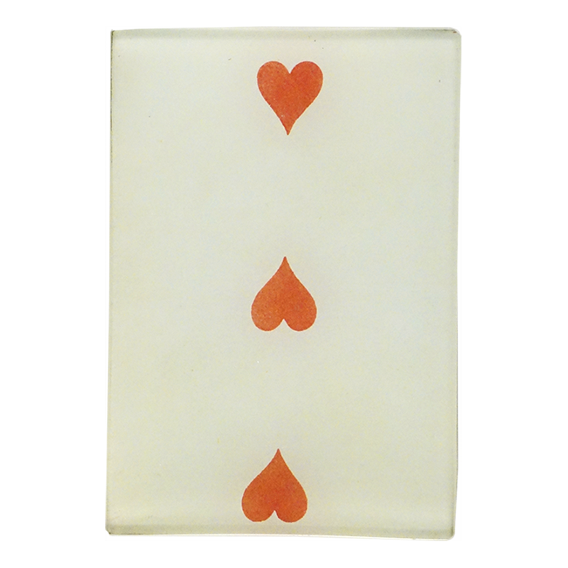 3 of Hearts Poker Chips Set - Premium Casino Chips for Texas Hold'em & Poker Games - Perfect for Home Game Nights & Casino Parties