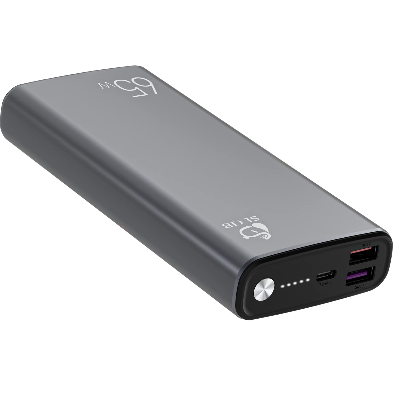 20000mAh Portable Charger with 65W USB-C PD 3.0 | Fast Charging Power Bank for iPhone, iPad, Samsung Galaxy | 2 USB-A Ports | External Battery Pack for Travel, Camping & Emergency Power Backup