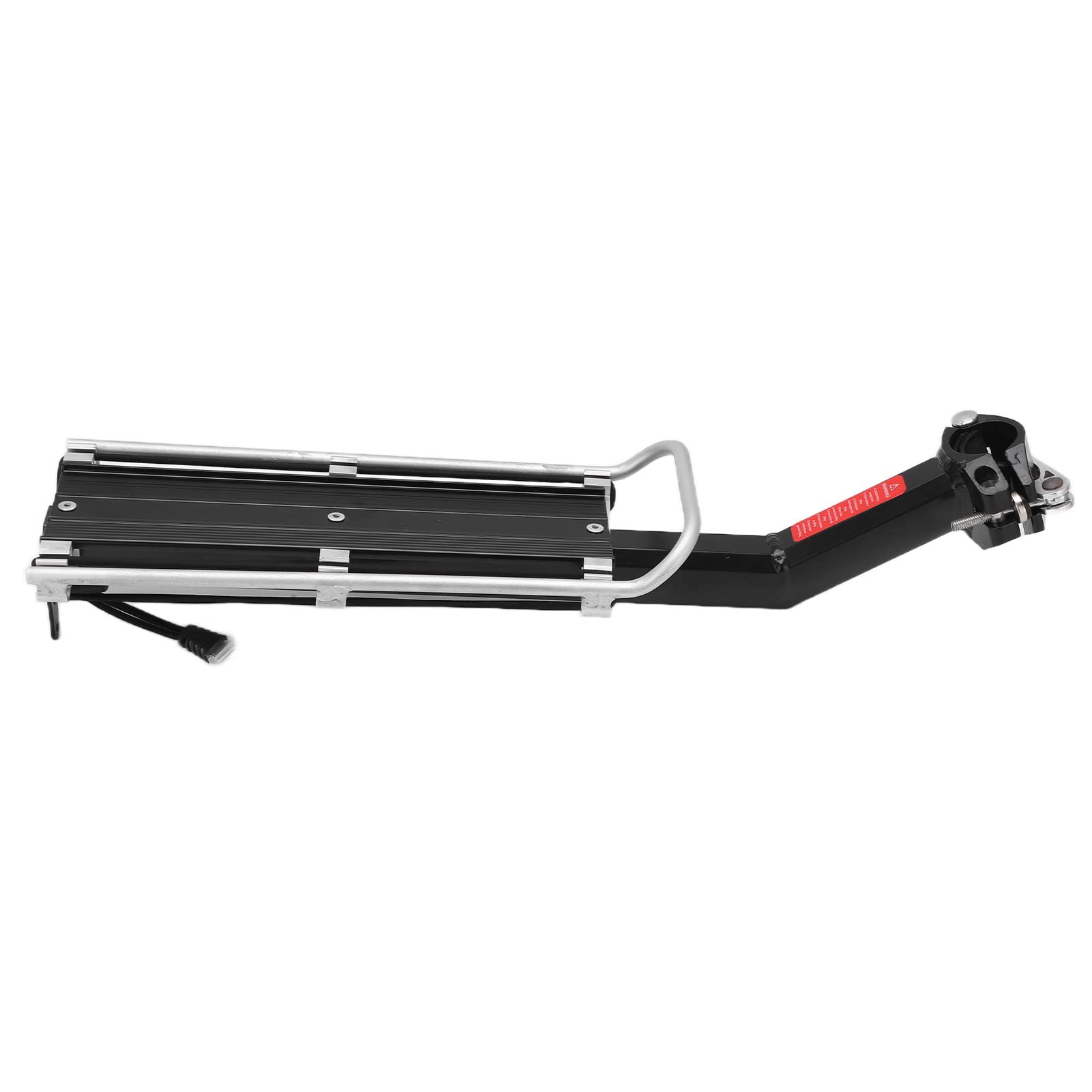 Shanrya Universal Bike Rack - Detachable Bicycle Carrier with LED Tail Light for Road, Mountain & Hybrid Bikes | Perfect for Commuting, Camping & Family Outings