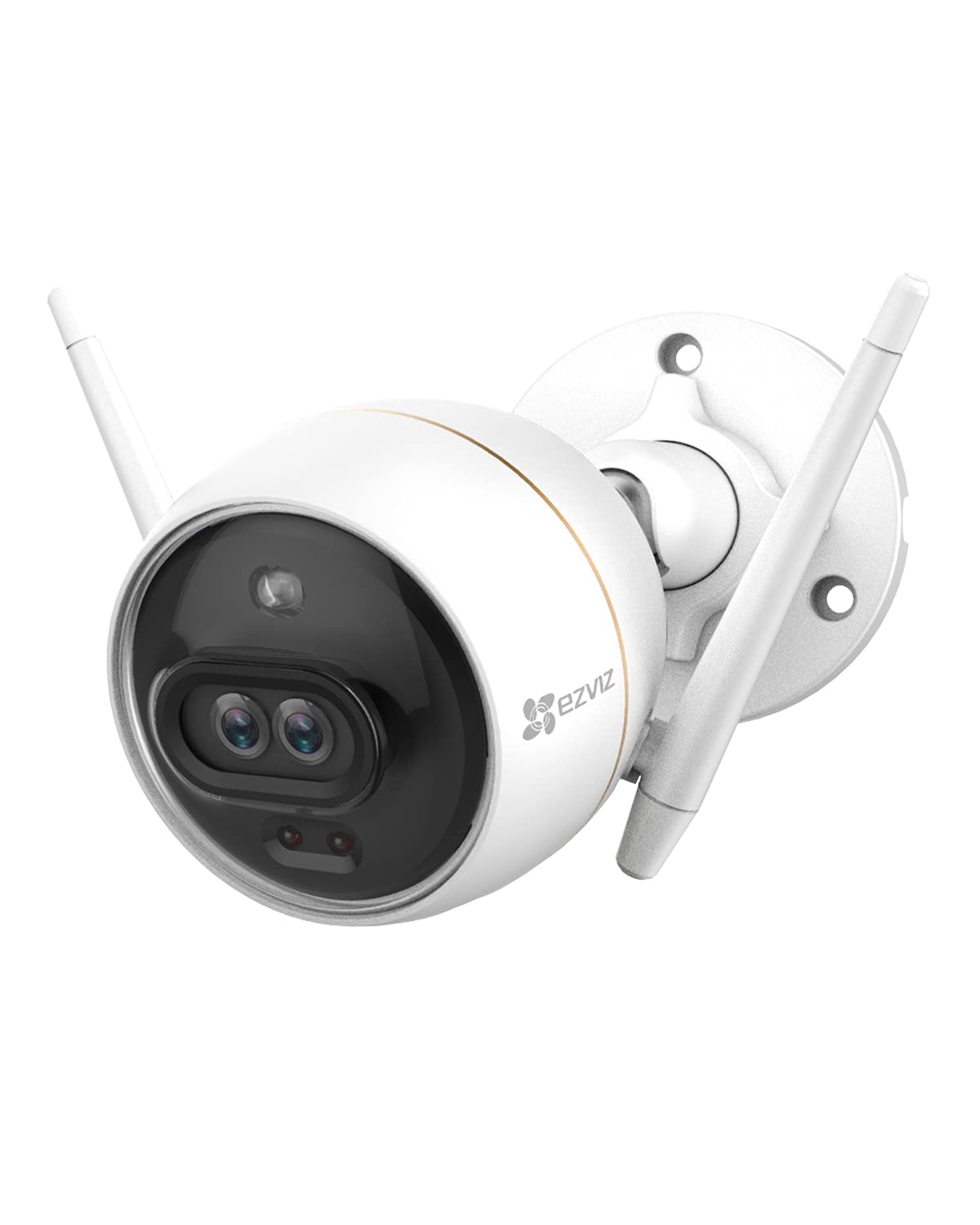 EZVIZ Outdoor Security Camera 1080P HD Dual Lens, Color Night Vision, PIR Motion Detection with Light & Siren Alarm, IP67 Weatherproof, Two-Way Audio, H.265, Alexa Compatible - Ideal for Home, Garage, and Business Surveillance