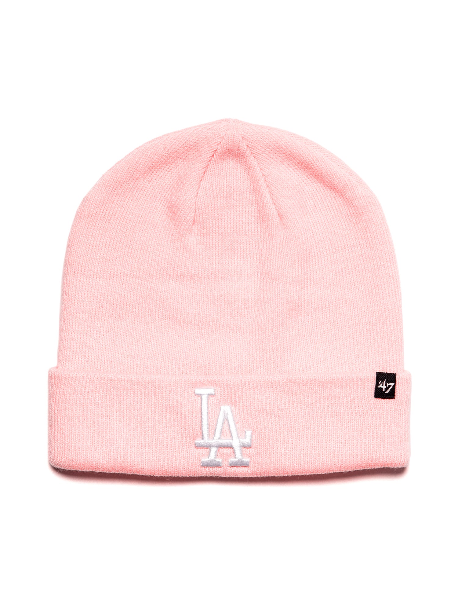 47 Raised Dodgers Beanie - Official MLB Team Logo Embroidered Knit Hat for Men & Women - Perfect for Baseball Games, Winter Sports, and Casual Wear