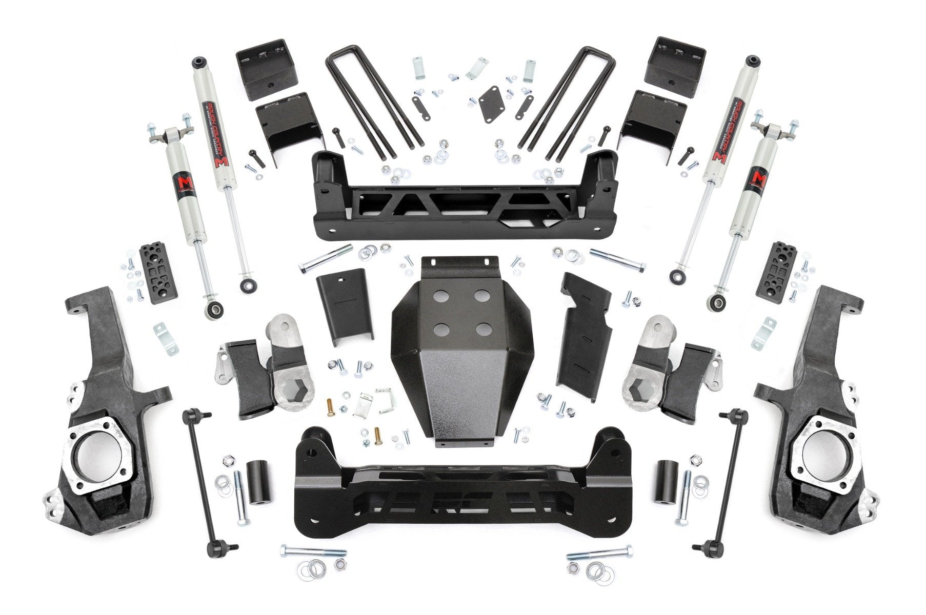 5 Inch Lift Kit for Chevy/GMC 2500HD/3500HD (2007-2025) | Heavy Duty Suspension System | NTD M1 Series | 10240 lbs Capacity | Perfect for Off-Roading & Truck Customization