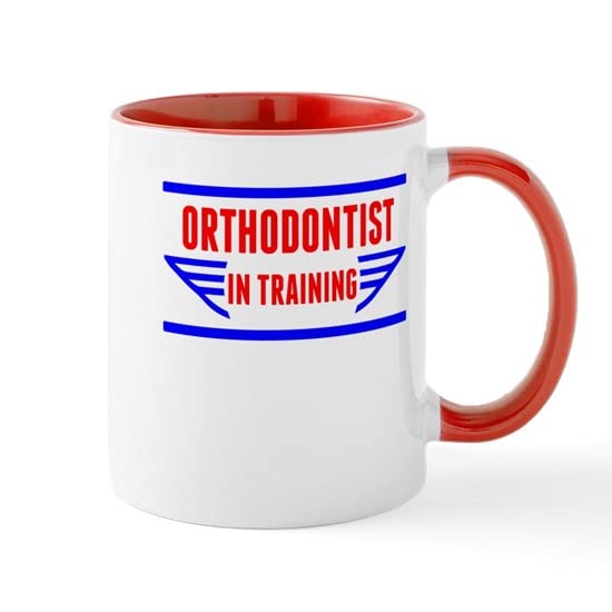 Orthodontist In Training Mug - 11 oz Ceramic Coffee Cup & Tea Mug for Dentists, Perfect for Office, Home & Gifts - Funny Dental Humor Coffee Cup