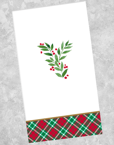 Christmas Classic Guest Towel Napkins (40 Count) - Premium Holiday Dinner Napkins for Festive Parties, Family Gatherings & Christmas Decorations