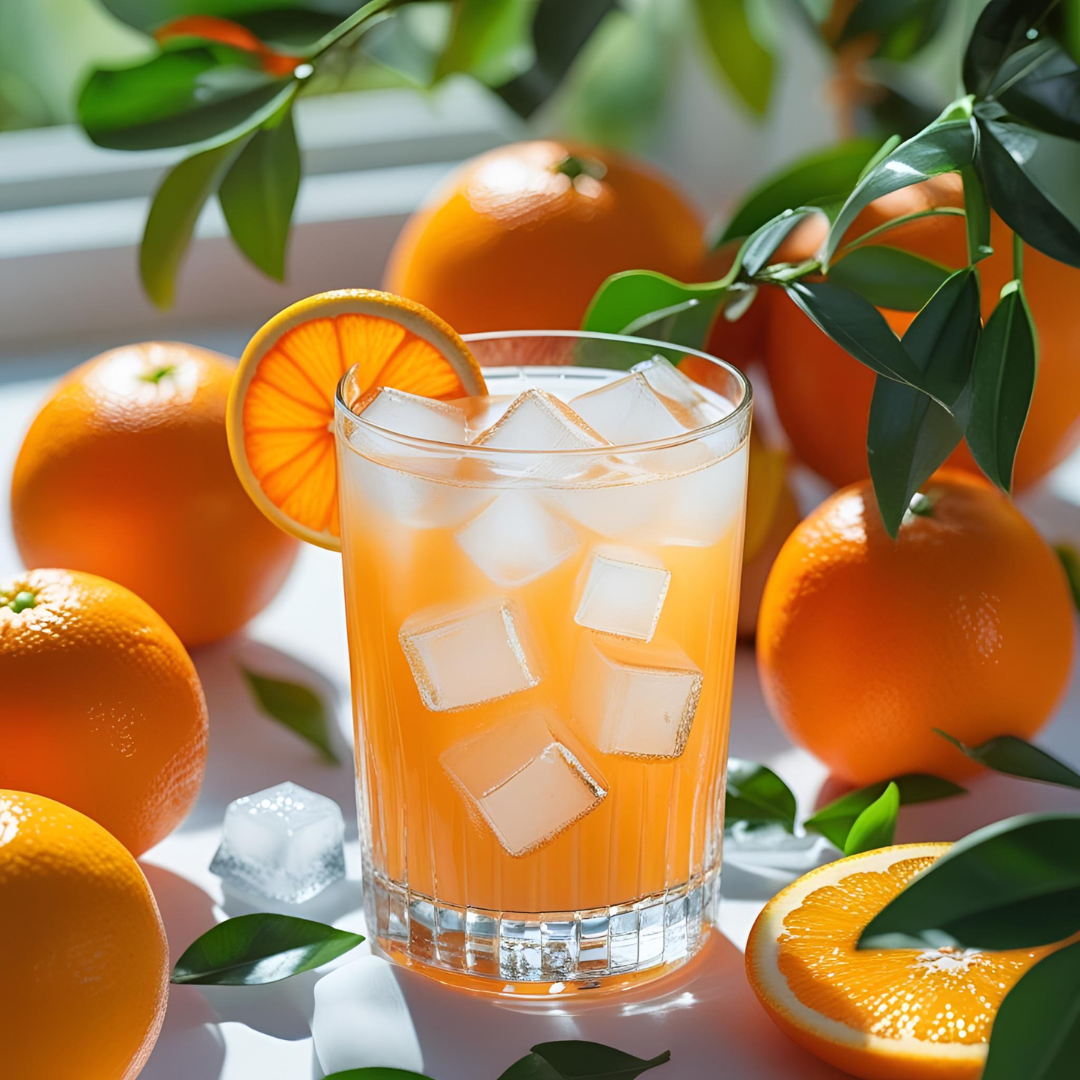 Fresh Orange Juice - 100% Natural, No Sugar Added, Cold-Pressed for Maximum Flavor | Perfect for Breakfast, Smoothies & Healthy Hydration