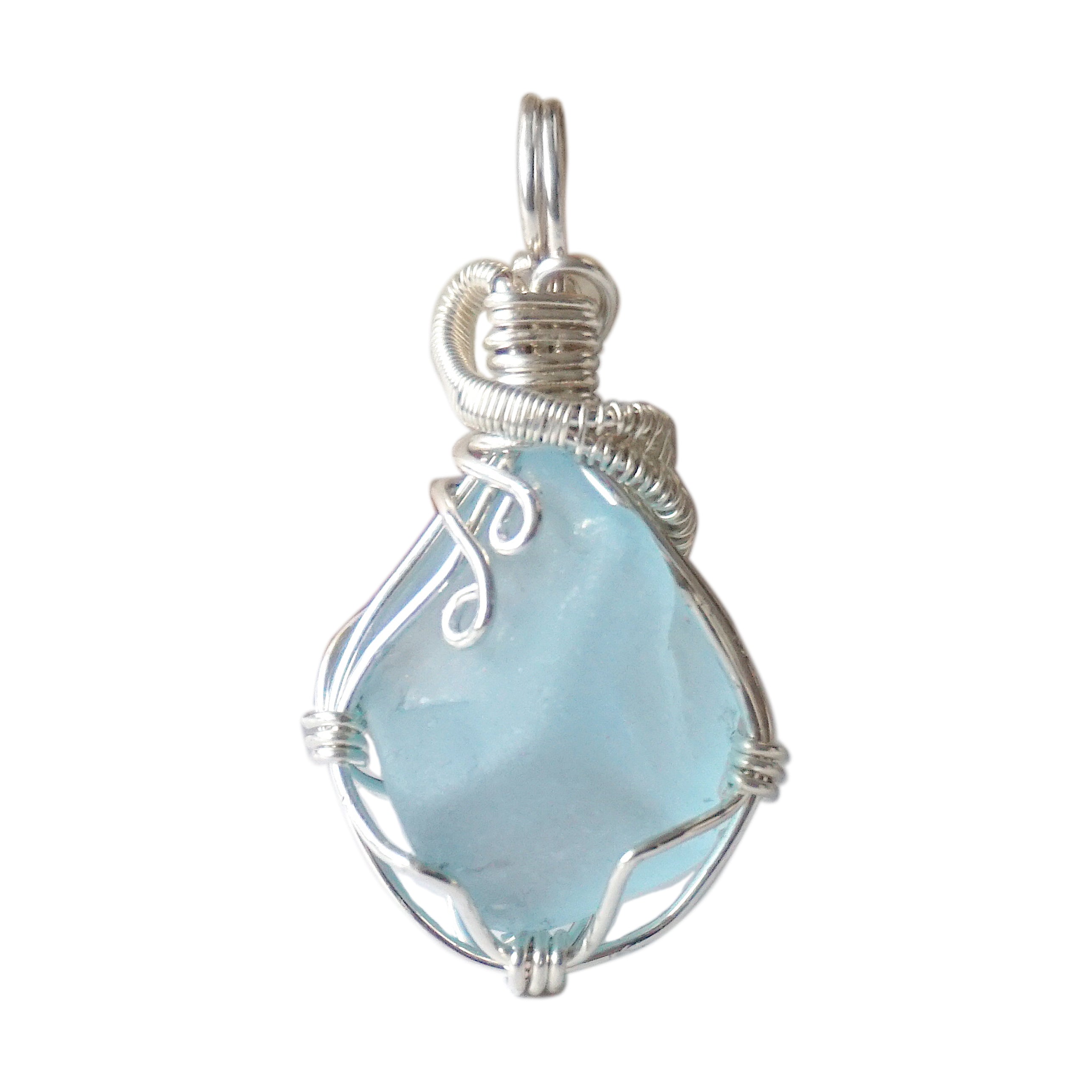 Blue Topaz Pendant Necklace in Sterling Silver - Elegant Jewelry Gift for Women, Perfect for Birthdays, Anniversaries & Special Occasions
