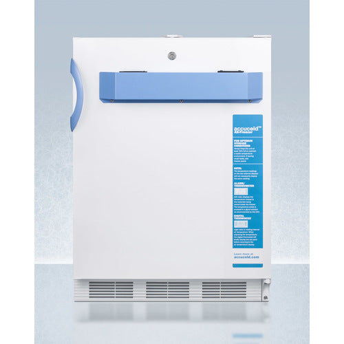 Accucold 24 Inch ADA Compliant Built-In All Freezer - Commercial & Medical Use, Perfect for Restaurants, Labs & ADA Compliant Spaces