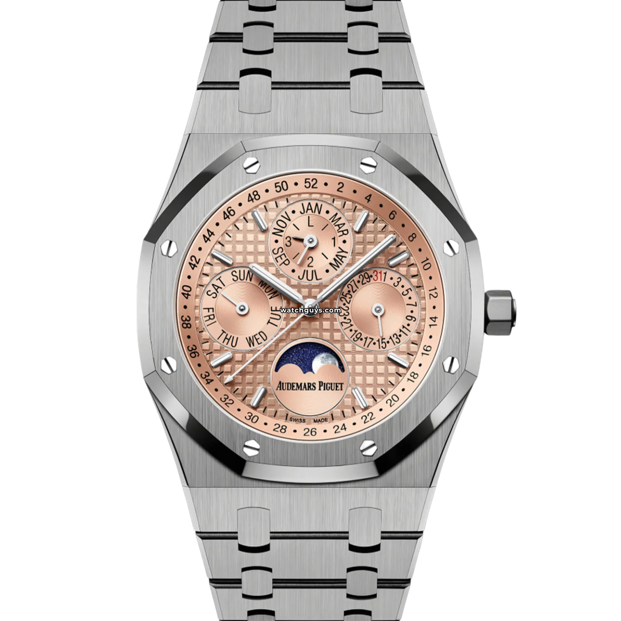 Audemar Piguet Royal Oak Perpetual Calendar 26615TI.OO.1220TI.01 Luxury Men's Watch - Swiss Made Titanium Timepiece for Business & Formal Occasions