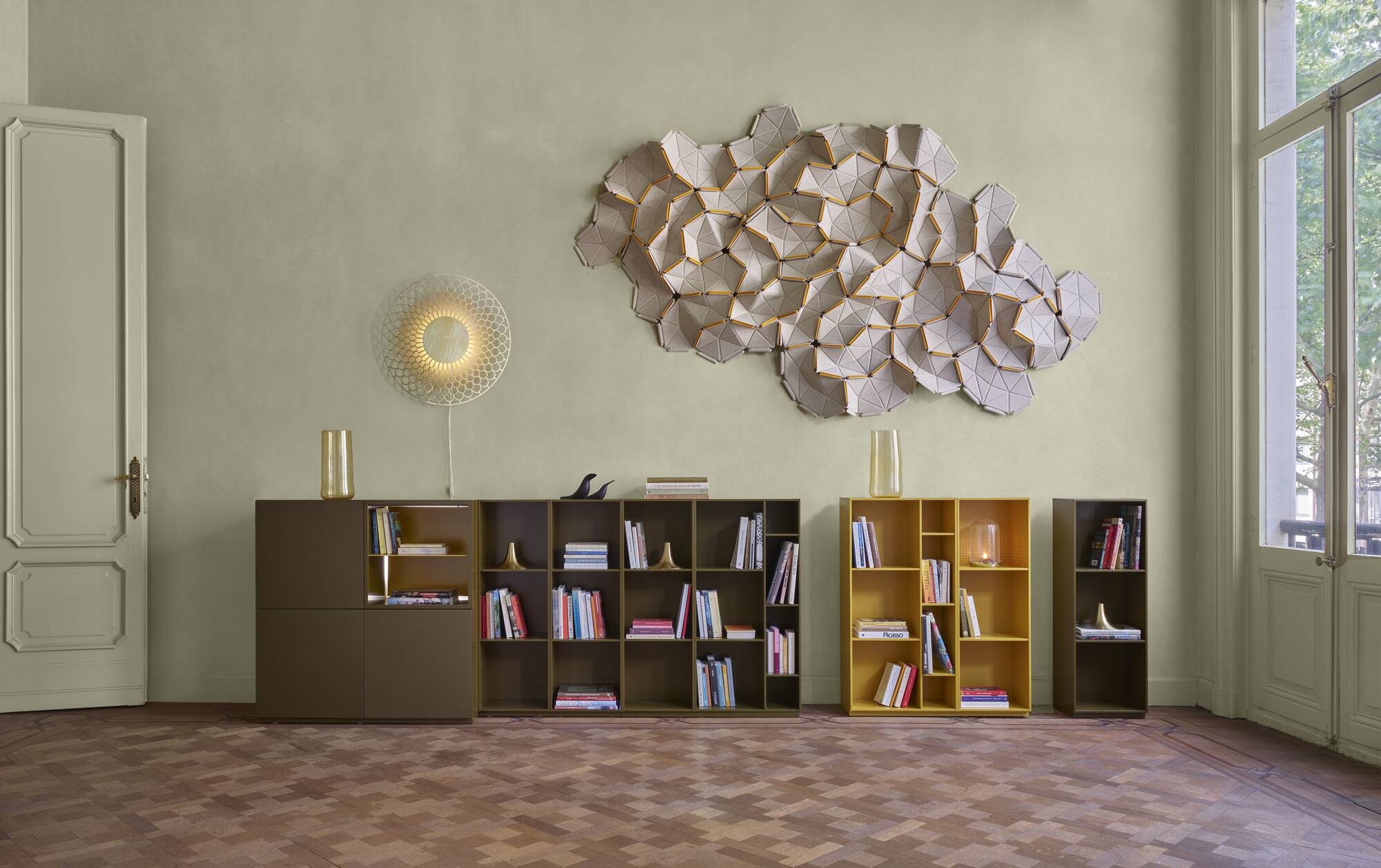Divina 886/106 Clouds Pack of 24 Pieces - Chalk & Pine Scented - Perfect for Home Decor, Gift Giving & Aromatherapy