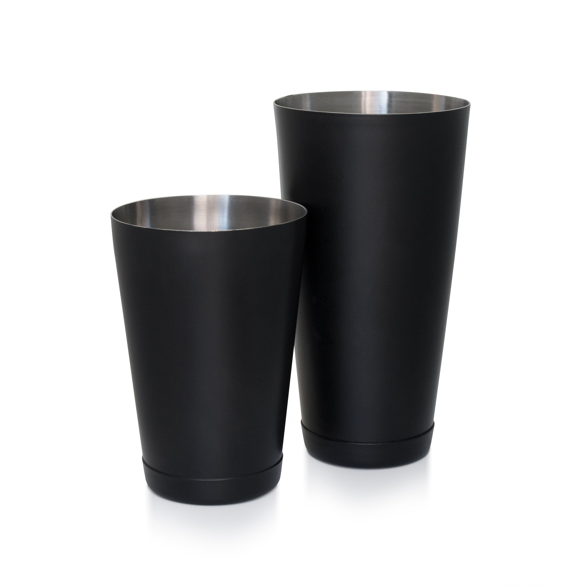 Premium KORIKO® Weighted Cocktail Shaker Set - Matte Black Finish for Professional Bartenders & Home Mixologists | Perfect for Crafting Martinis, Margaritas & More