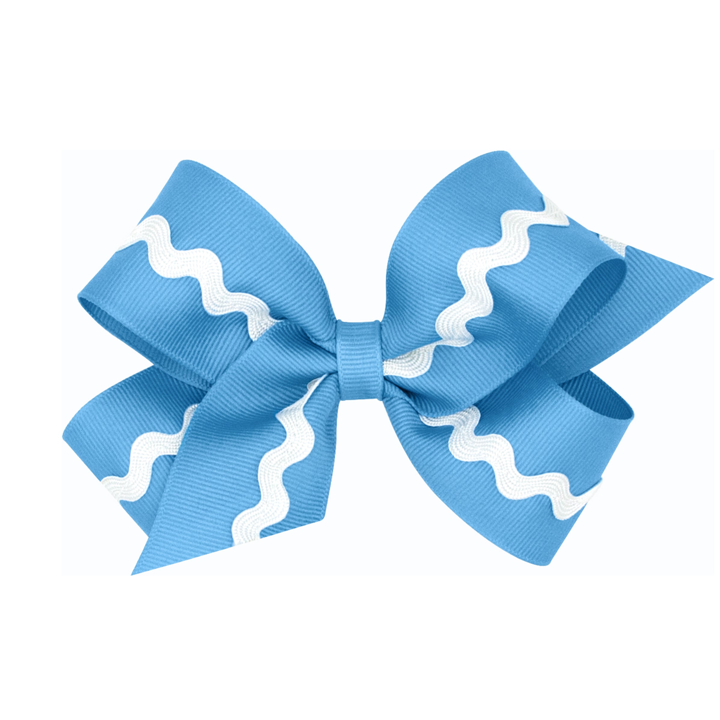 COP Medium Ric Rac Bow - Elegant Hair Accessory for Women & Girls - Perfect for Weddings, Parties & Everyday Style
