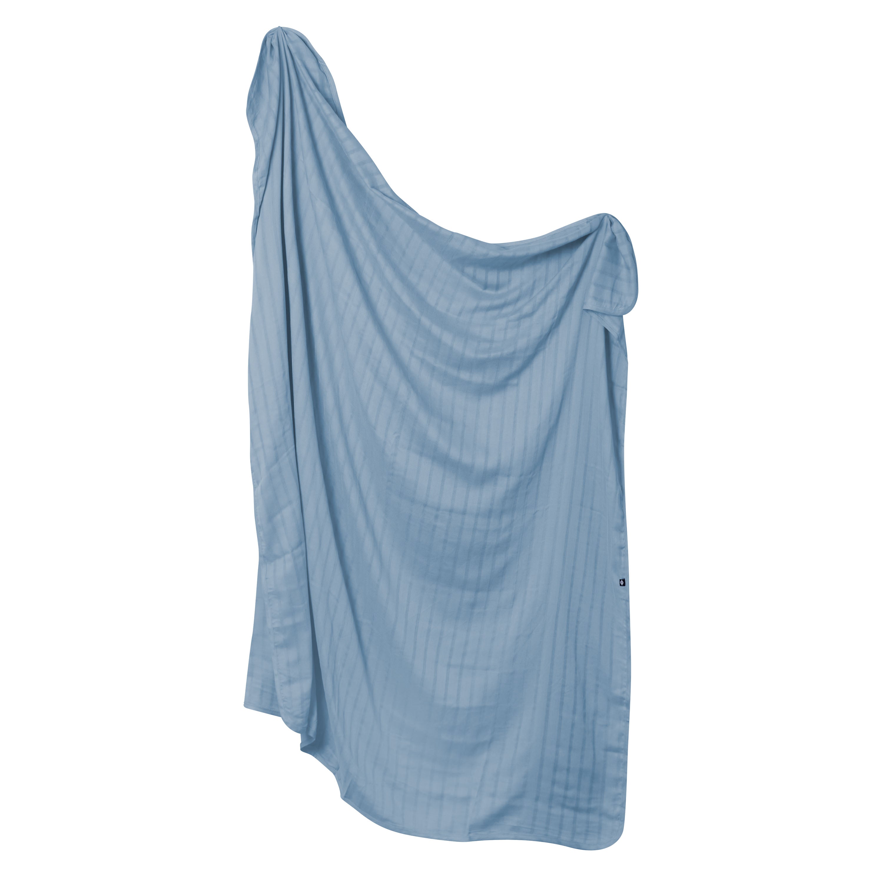 Soft Bamboo Muslin Swaddle Blanket - Breathable & Hypoallergenic Baby Wrap for Newborns - Perfect for Swaddling, Nursing Cover & Stroller Blanket (Slate Color)