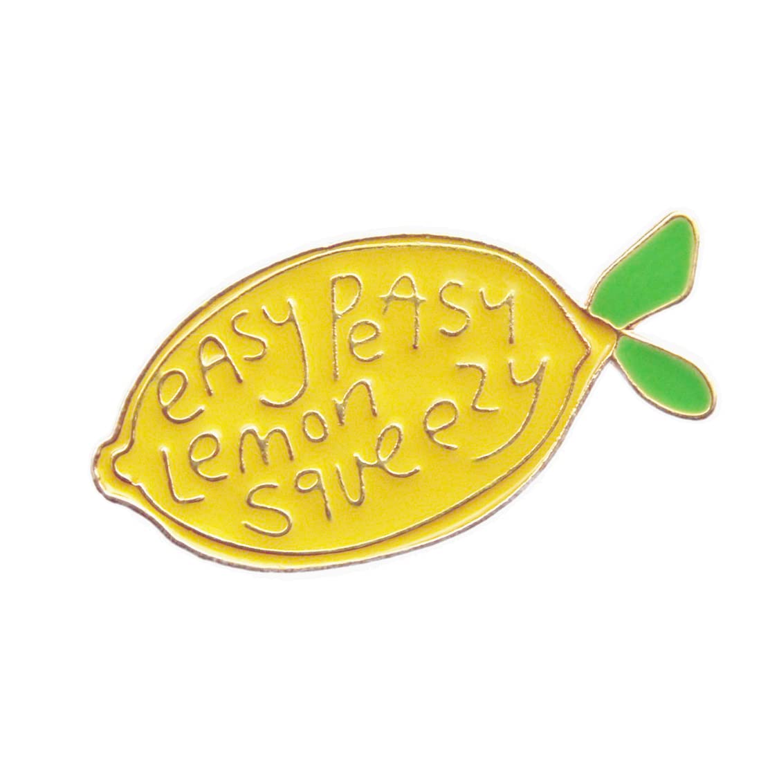 Funny Citrus Enamel Pin - Cute Meme Brooch for Jackets & Backpacks - Punk & Anime Style