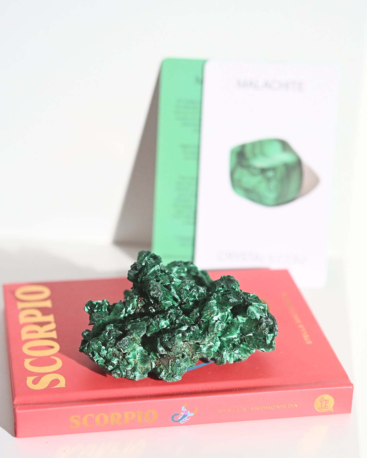 Natural Fibrous Malachite Rough Stone - Raw Green Malachite Crystal Specimen for Mineral Collection, Jewelry Making & Healing Crystals (Great for Home Decor, Crystal Grids & Energy Work)