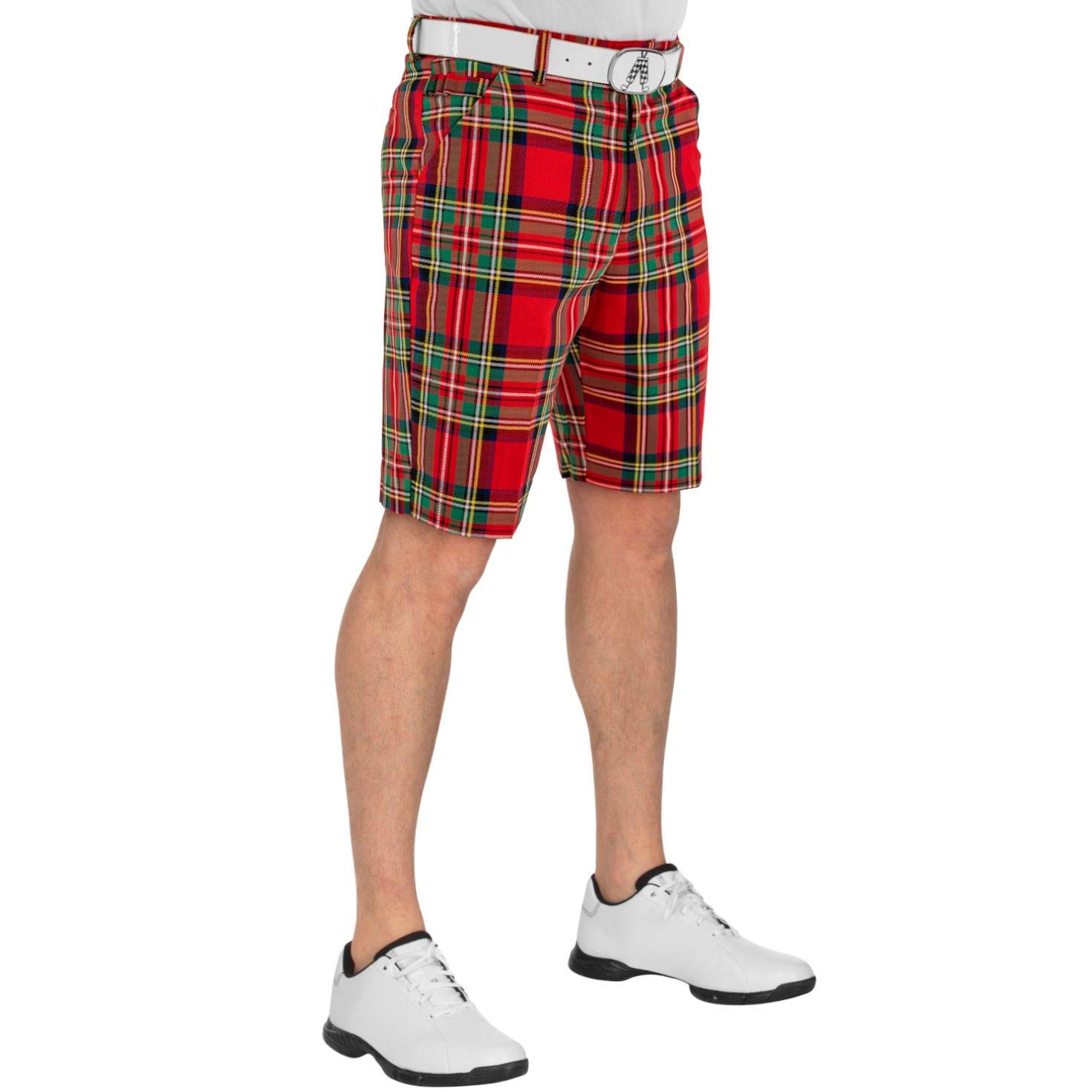 Royal & Awesome Men's Golf Shorts - Funny & Crazy Printed Golf Shorts for Men | Comfortable & Stylish for Golfing, Casual Wear & Outdoor Activities