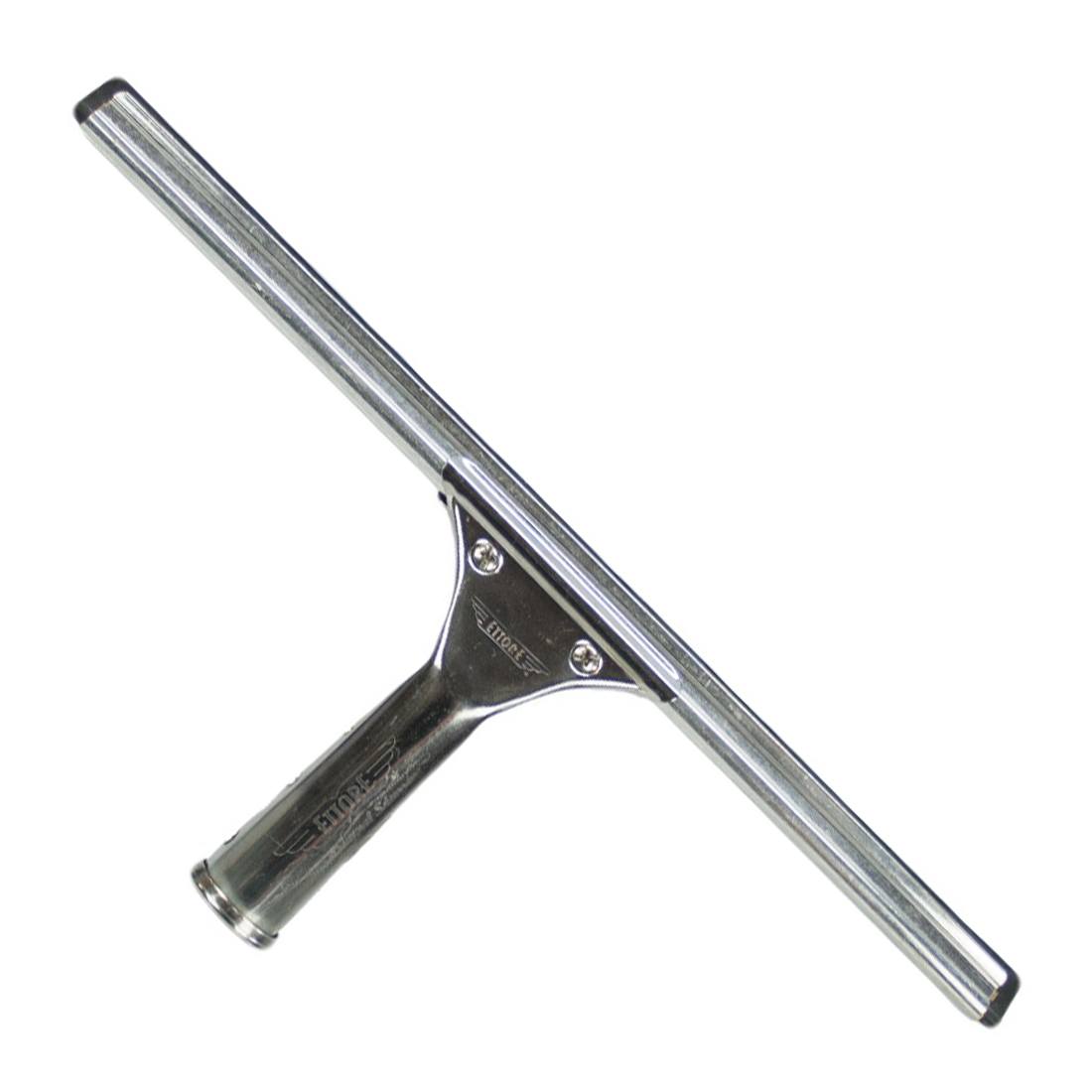 Ettore Complete Aluminum Squeegee - Heavy Duty Window Cleaning Tool for Home & Commercial Use - Streak-Free Glass Cleaner for Windows, Showers, Cars & Mirrors