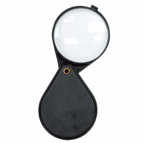 6x Magnifying Glass Loupe for Gold Prospecting & Jewelry Inspection - Pocket-Sized Magnifier for Gemologists, Coin Collectors & Hobbyists (Perfect for Field Work & Detailed Examination)