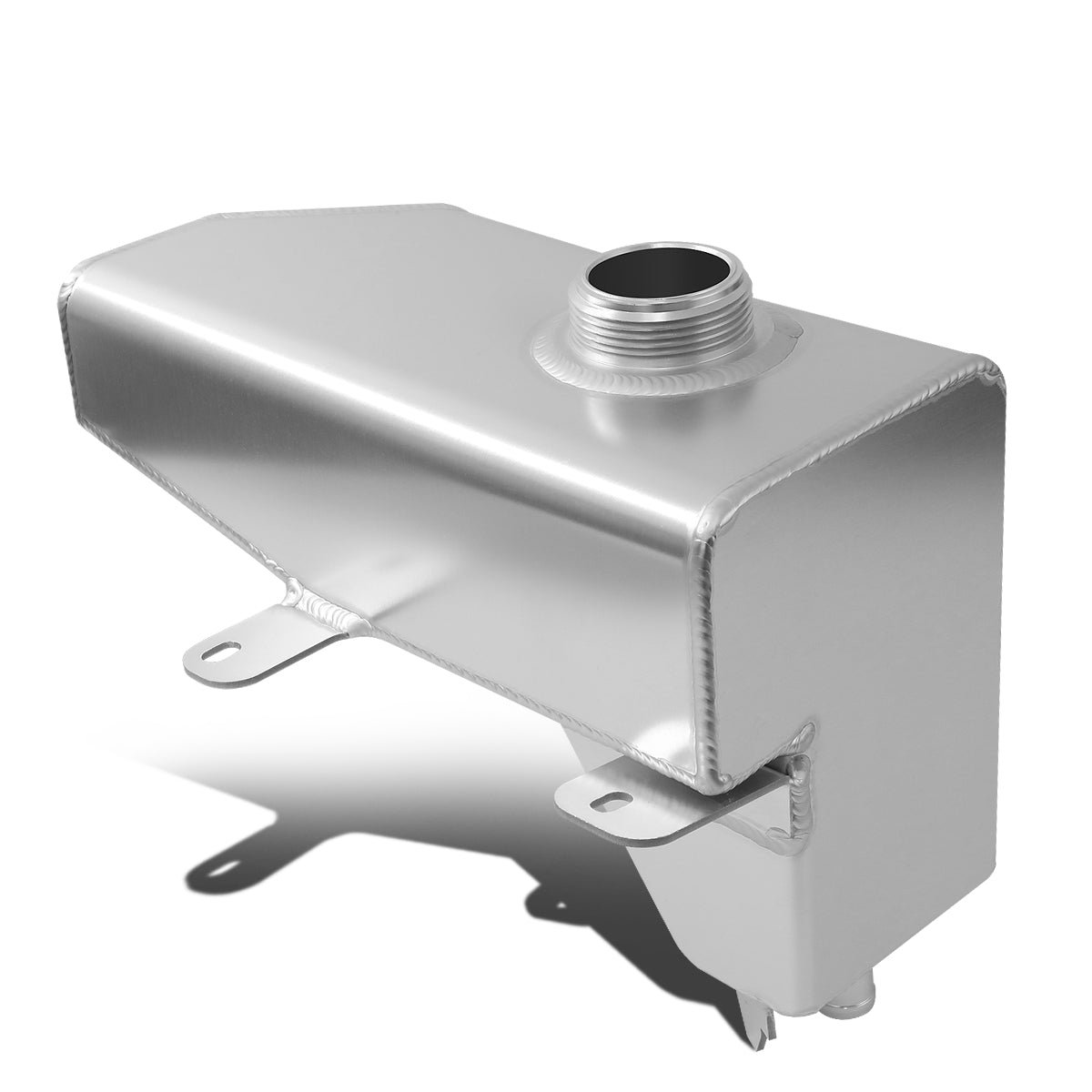 10-13 Ford Mustang 4.6L 5.0L Aluminum Coolant Overflow Tank with Roush Supercharger Compatibility - Perfect for Performance Upgrades & Engine Cooling Systems