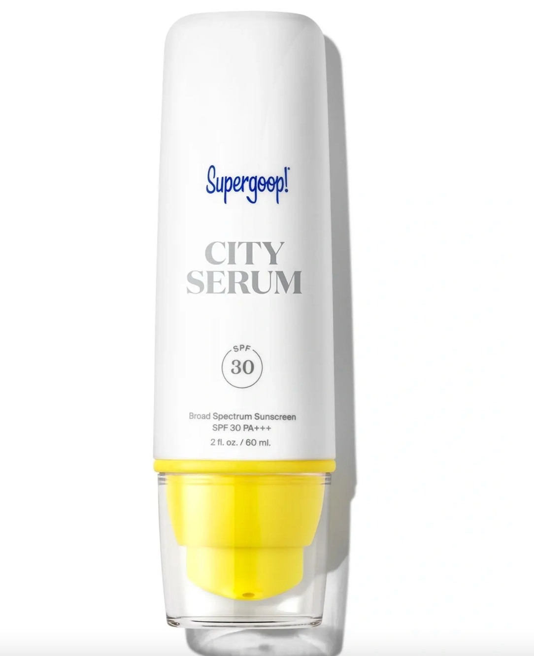 Supergoop! City Sunscreen Serum SPF 30 - Lightweight Daily Face Sunscreen for Urban Protection | Perfect for Commuting, Outdoor Activities & Everyday Wear