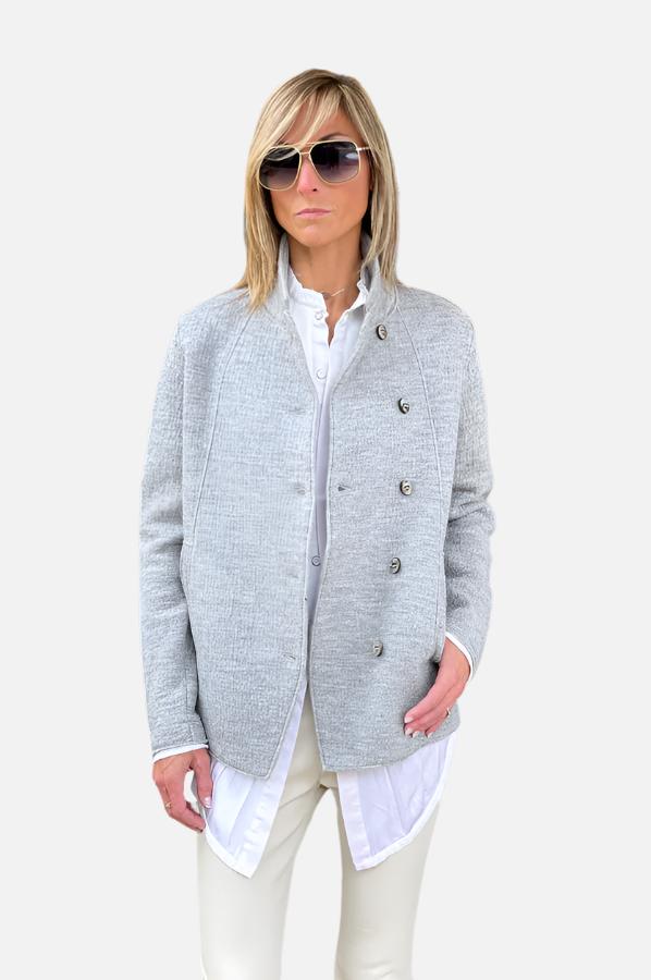 Stylish Grey Coat for Men & Women - Warm Winter Outerwear for Cold Weather - Perfect for Outdoor Activities & Daily Wear
