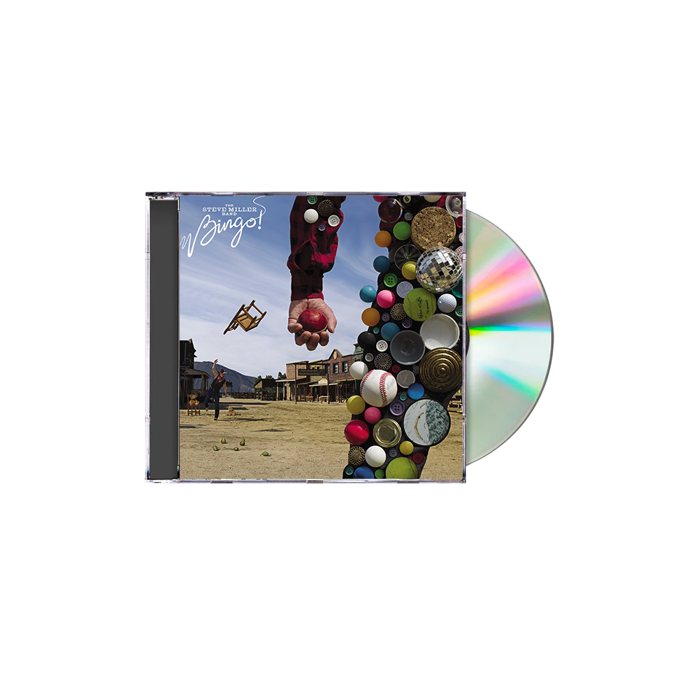 Steve Miller Band Bingo CD - Classic Rock Album for Music Lovers | Perfect for Road Trips, Parties & Relaxing at Home
