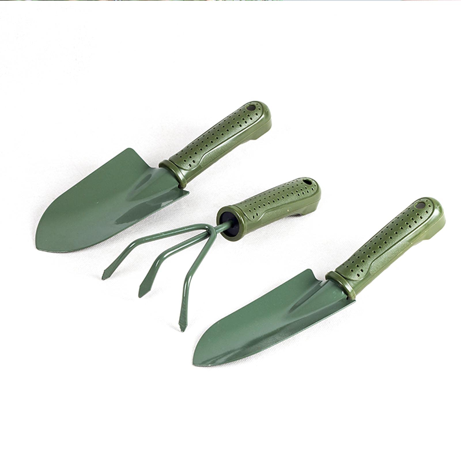 Heavy Duty 3-Piece Garden Tools Set with Non-Slip Handle - Perfect for Gardening & Outdoor Gifts