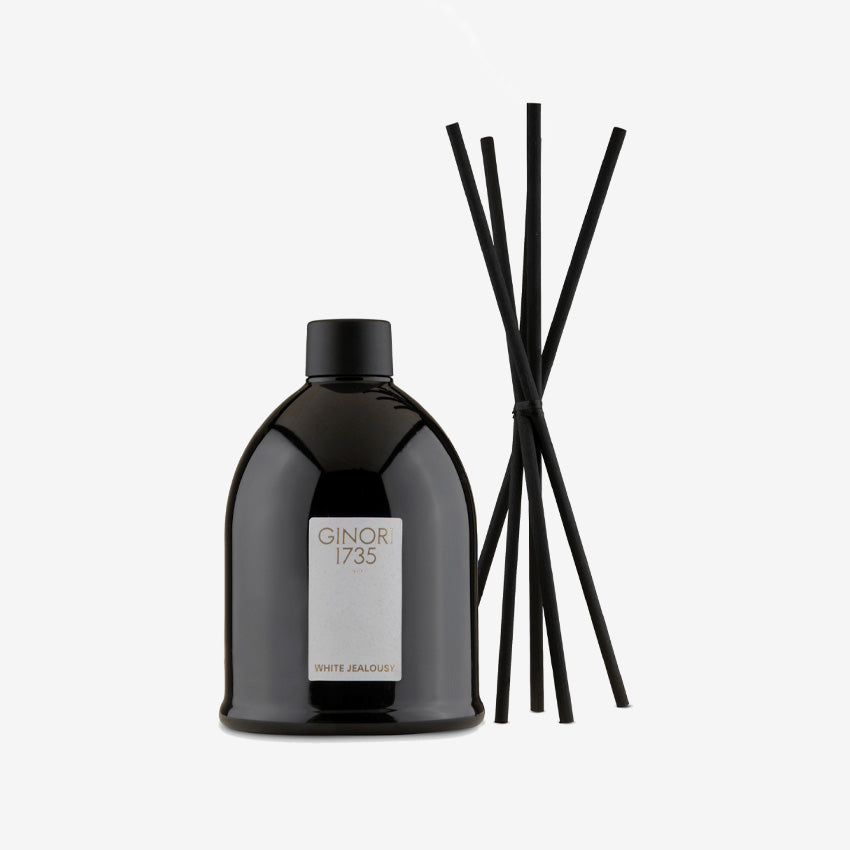 Ginori 1735 LCDC Ambience Fragrance - White Jealousy Scented Candle | Luxury Home Decor for Living Room, Bedroom & Bathroom | Relaxing Aromatherapy Gift Idea
