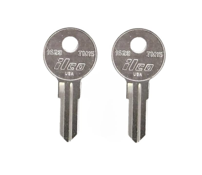 J209 Silver Classic Tool Box Keys (2-Pack) – Compatible with Better Built Tool Box & Tool Chest – Perfect for Home Garage, Workshop, and Professional Tool Storage