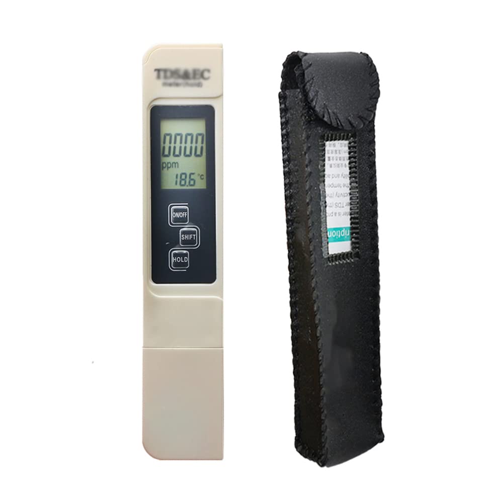 KEDUODUO Digital TDS Meter Pen - Portable Water Quality Tester for Drinking Water, Aquariums, Hydroponics & Pools | EC Conductivity & Fertilizer Concentration Monitor