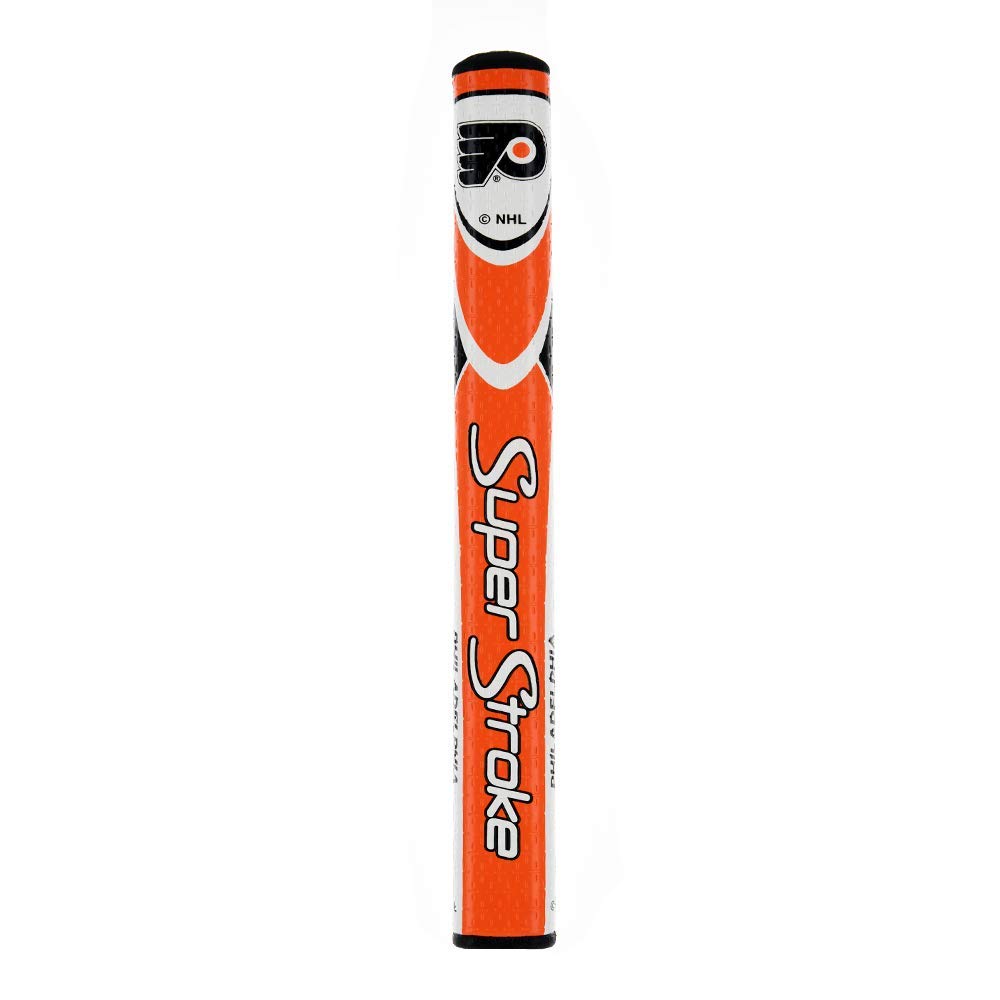 SuperStroke NHL Golf Putter Grip Mid Slim™ 2.0 | Cross-Traction Texture & Oversized Design for Consistent Stroke | Non-Slip Grip | Perfect for Professional and Amateur Golfers on the Green