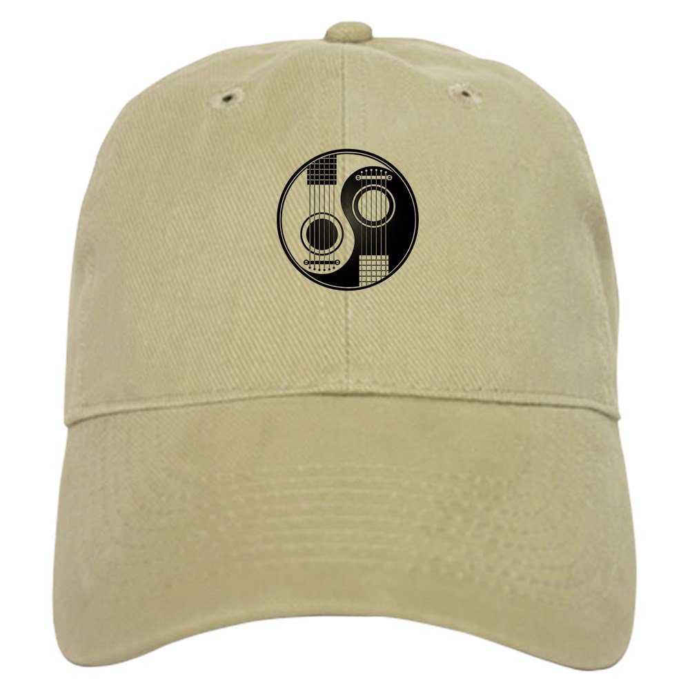 Yin Yang Baseball Cap - Black & White Adjustable Acoustic Hat for Men & Women | Perfect for Yoga, Meditation, and Casual Streetwear