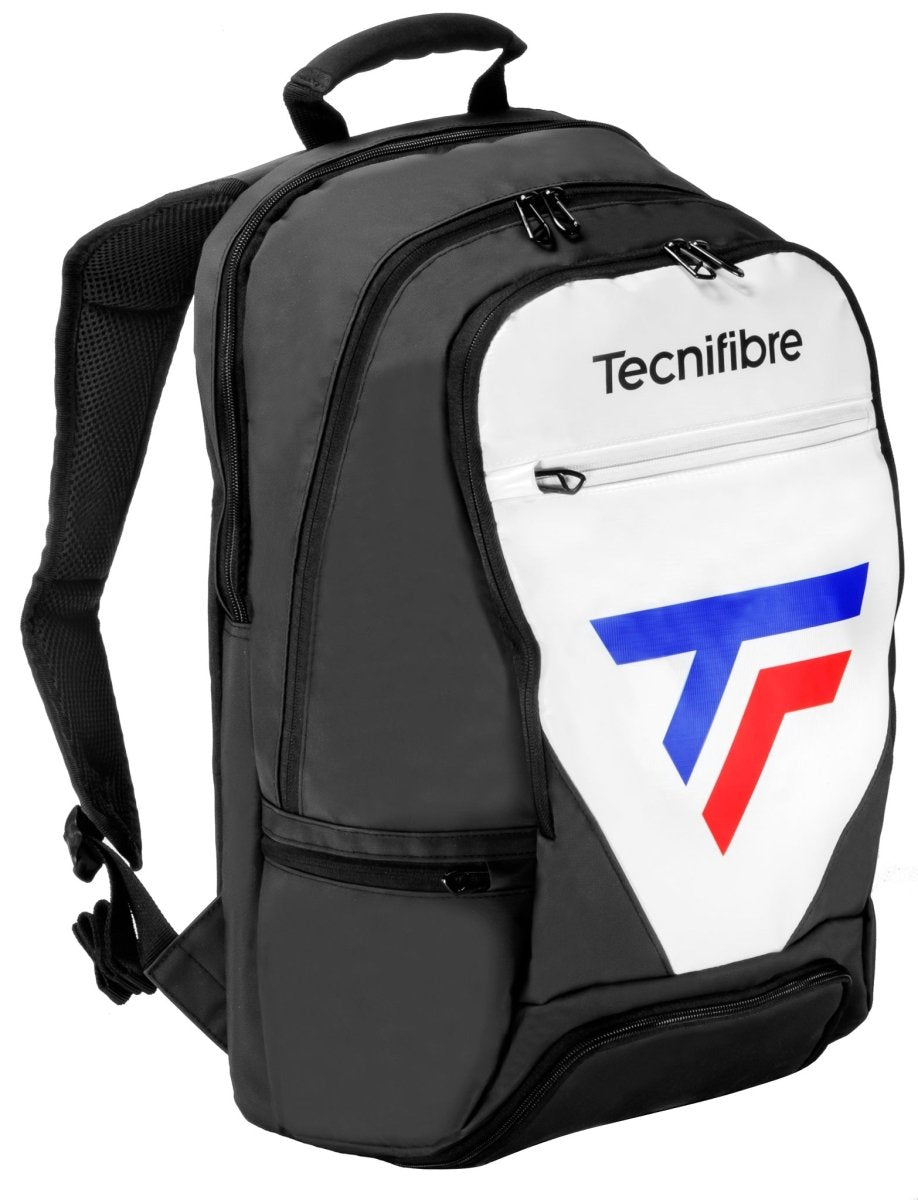 Tecnifibre Tour Endurance Tennis Backpack - White | Durable Sports Bag for Tennis Players | Perfect for Training, Matches & Travel