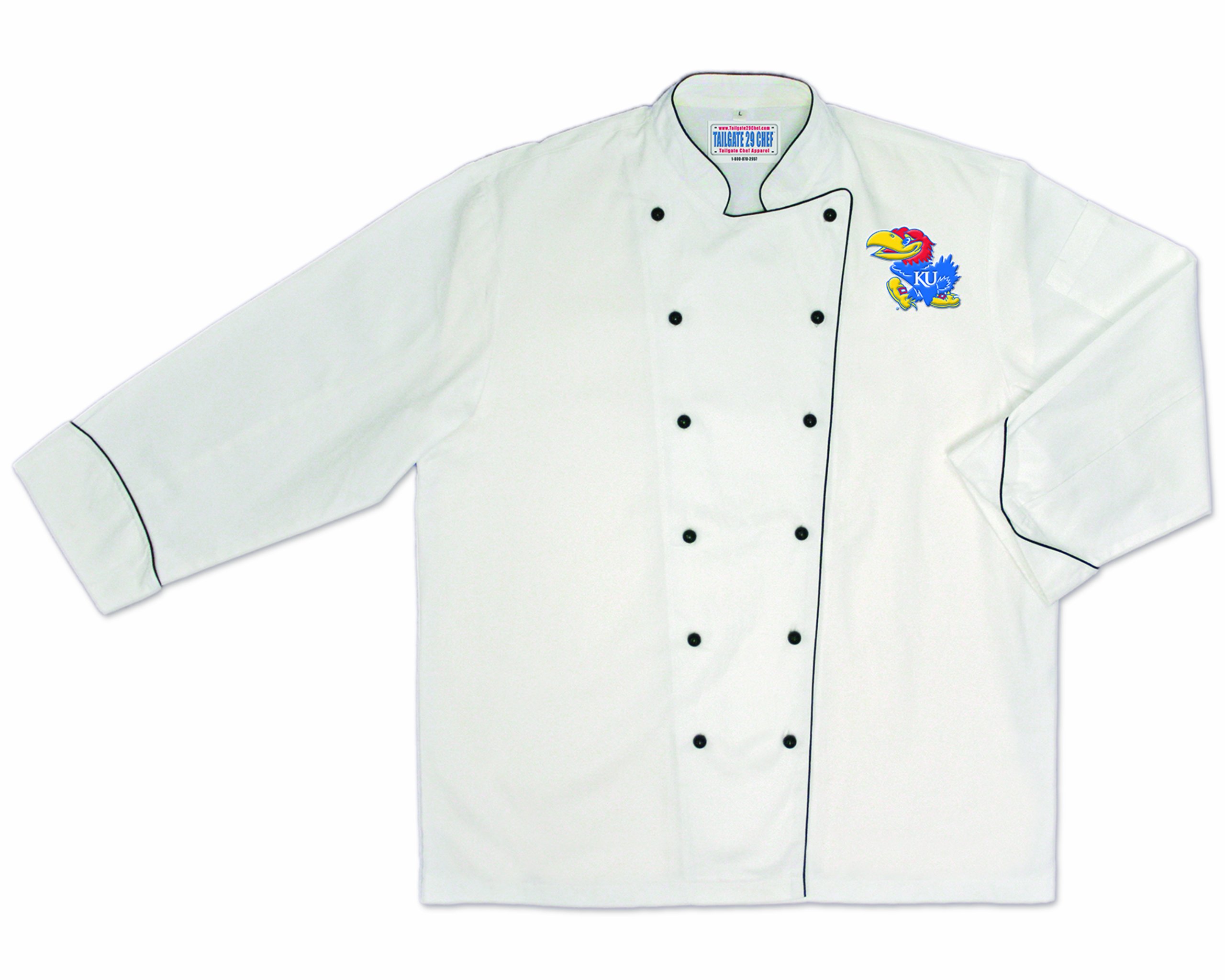 Premium NCAA Chef Coat - Professional Cooking Uniform for Culinary Students & Chefs - Ideal for Restaurants, Culinary Schools & Cooking Competitions