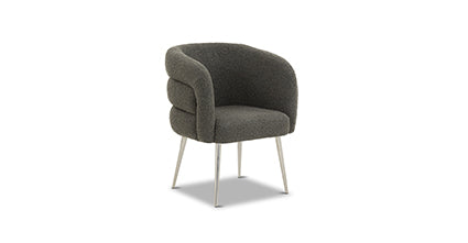 Venice Dining Chair - Modern Wooden Dining Room Chair with Upholstered Seat - Perfect for Kitchen, Dining Room, and Home Office Use