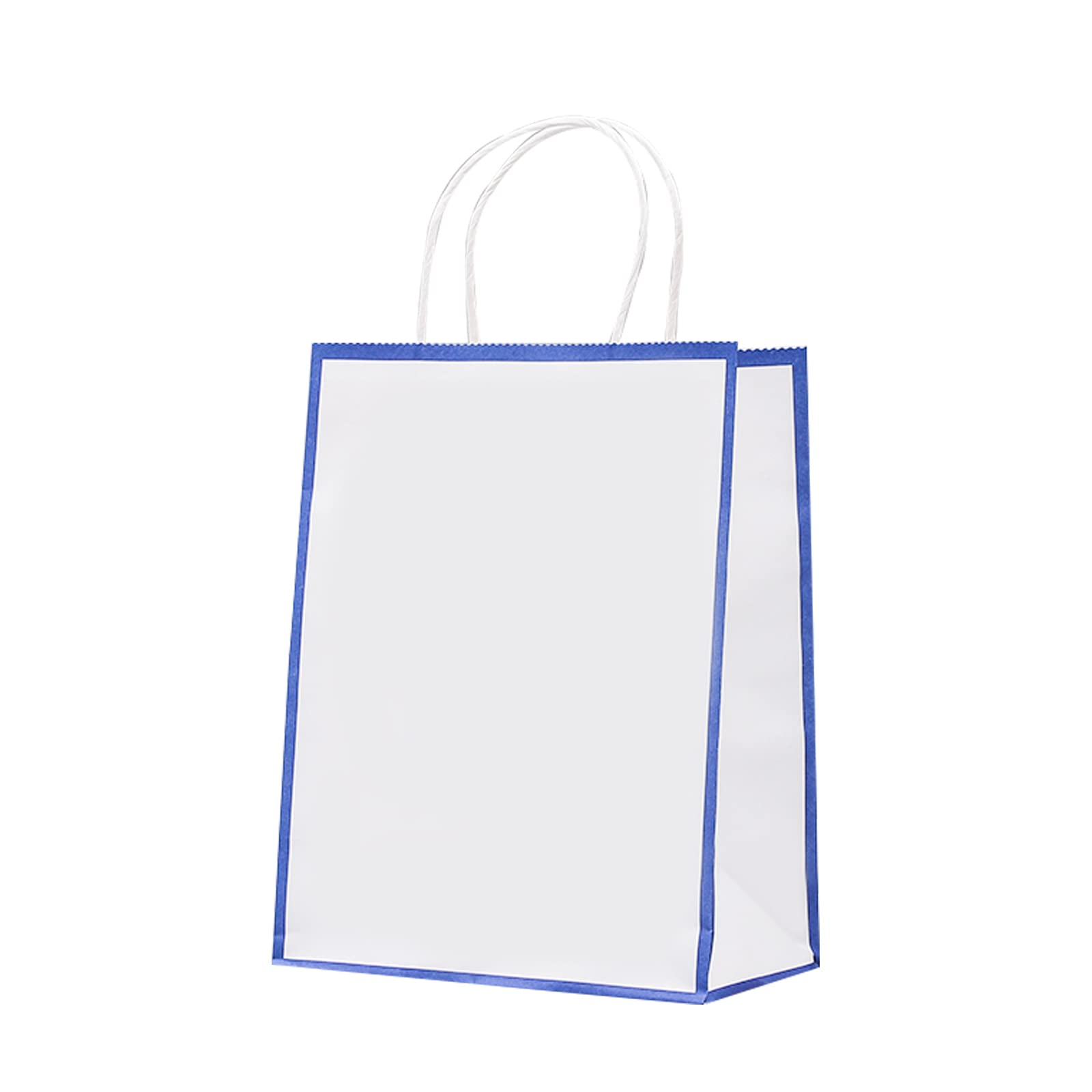 50 Pcs Kraft Paper Bags with Handles - Eco-Friendly Shopping & Gift Bags for Restaurants, Takeout, Kids Parties, Holidays - 19-10x5x12in - Perfect for Retail Stores, Grocery Packaging & Boutique Gifts