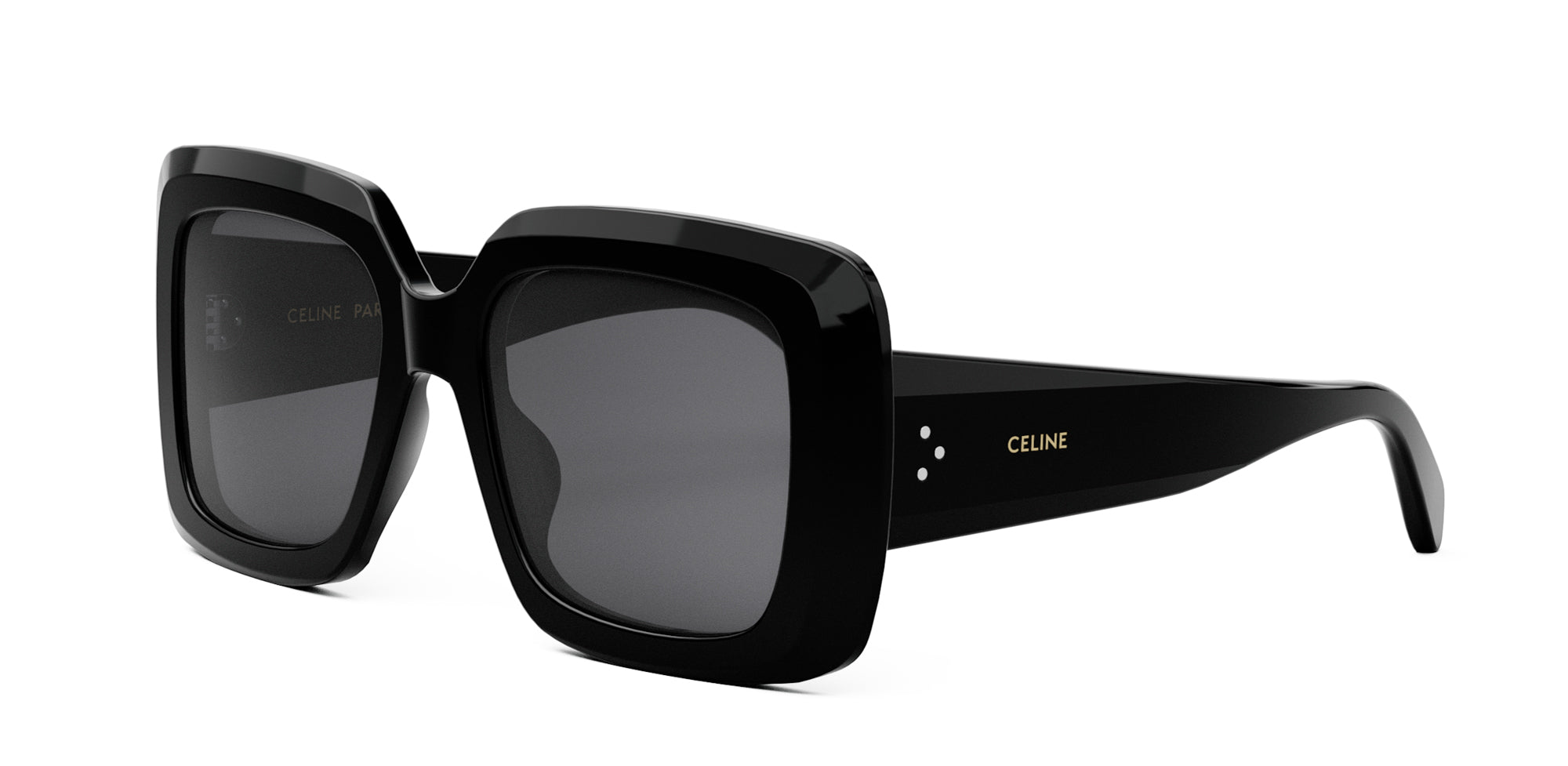 CELINE Bold 3 Dots CL40263I Sunglasses - UV Protection Polarized Lenses for Women - Perfect for Driving, Beach & Outdoor Activities