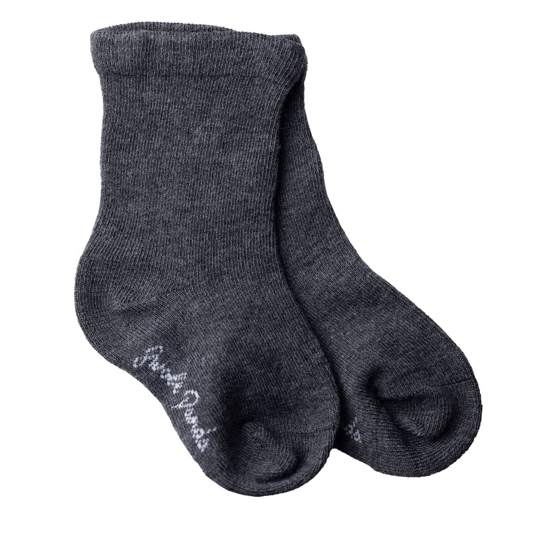 Soft Bamboo Socks for Kids - Breathable & Comfortable Grey Toddler Socks - Perfect for School, Play & Everyday Wear