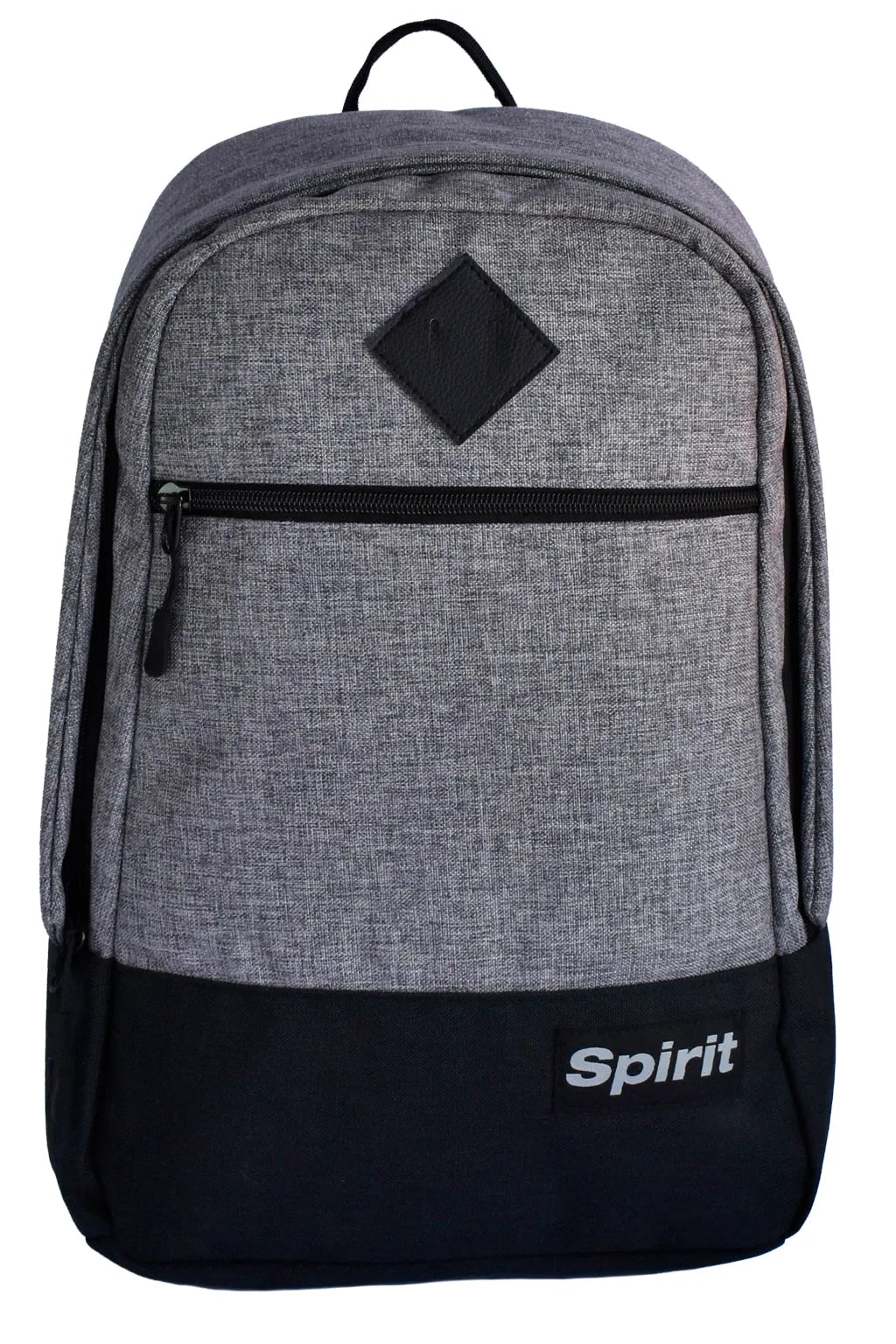 Spirit Campus Grey Backpack for School, Travel & Work - Lightweight Laptop Bag with Multiple Pockets for Students & Professionals