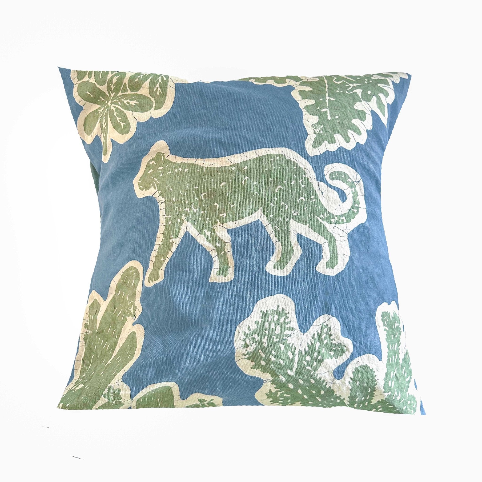 Little Luangwa Leopard Print Cushion Cover - Soft Decorative Pillow Case for Sofa, Bed, Chair - Perfect for Home Decor, Living Room, Bedroom, Nursery