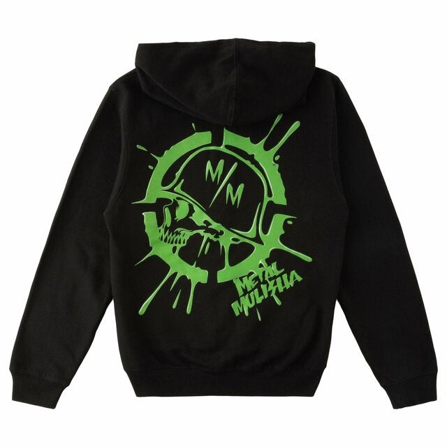 Metal Mulisha Boys Splat Zip Hoodie - Cool Graphic Pullover Jacket for Skateboarding & Streetwear Style | Perfect for School, Skate Parks & Casual Outings