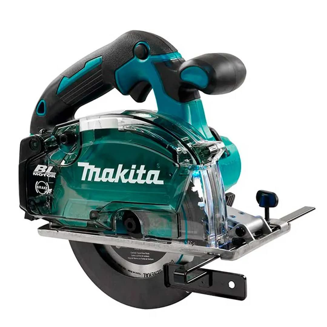 Makita DCS553Z 18V LXT Cordless Metal Cutter with Tank (150mm) - Blue, Tool Only - Perfect for Metal Fabrication, HVAC Work & Construction Projects