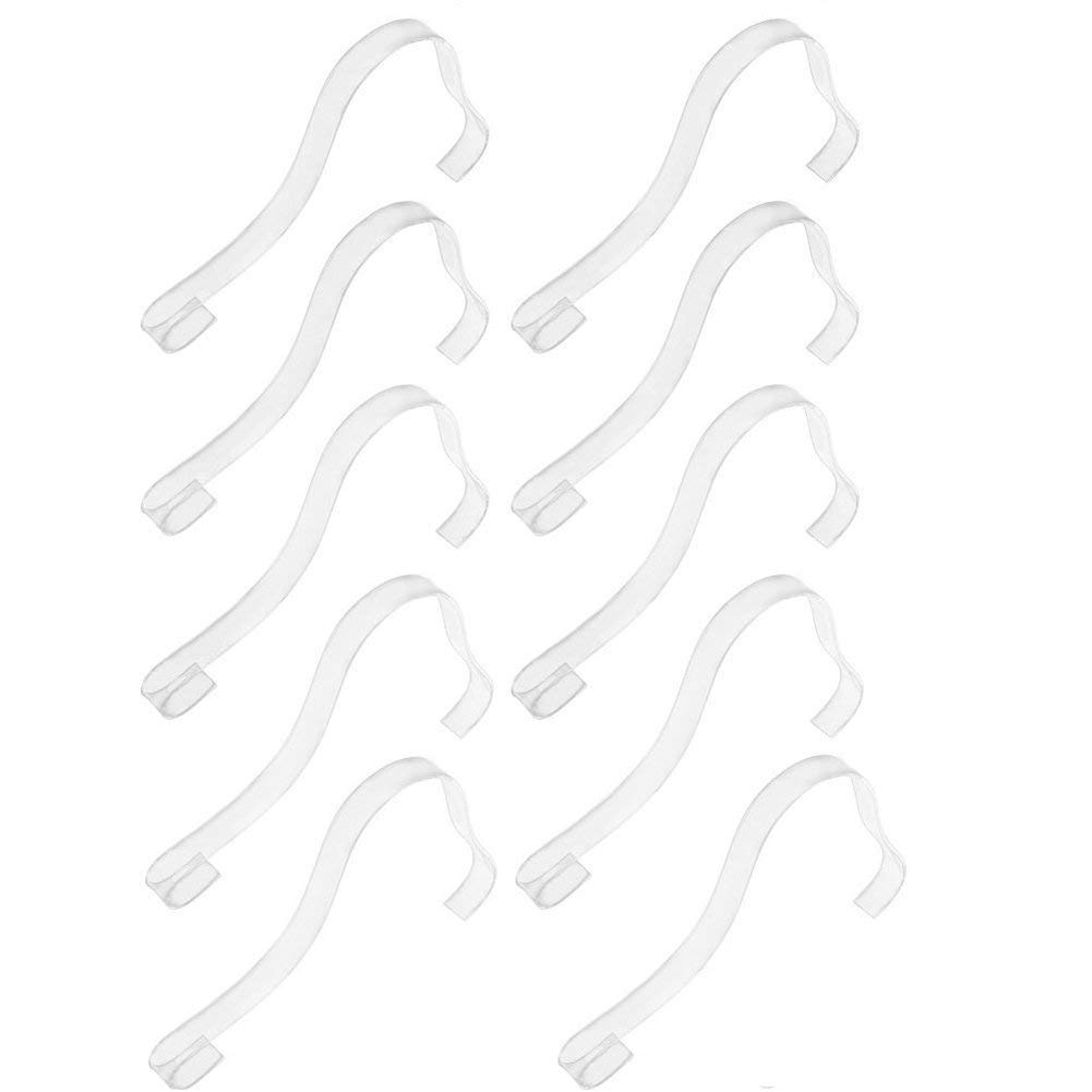 20Pcs Clear Sandal Shoe Display Stands - Shoe Supports & Shaper Forms for Retail Stores & Home Organization - Perfect for Shoe Store Displays, Closet Storage & Travel Packing